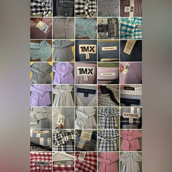 “men’s bundle 10 button down shirts” - Picture 1 of 1